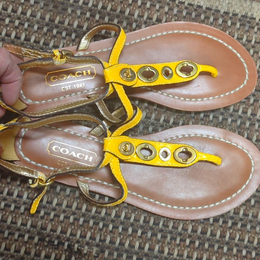 Coach sandals - Picture 3 of 4